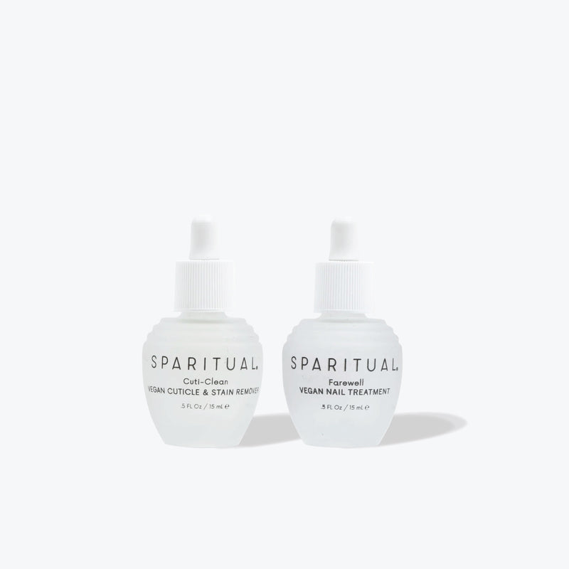 SpaRitual Vegan Cuticle Care Duo Pack - CutiClean, Farewell