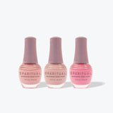 SpaRitual Vegan Nail Polish Colour Trio Pack - Engaged, Breath of Joy, True Freedom