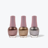 SpaRitual Vegan Nail Polish Colour Trio Pack - First Light, Golden Thread, Shape Shifter