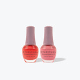 SpaRitual Vegan Nail Polish Colour Duo Pack - Optimistic, Glowing Heart