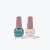 SpaRitual Vegan Nail Polish Colour Duo Pack - Healing Laughter, Higher Consciousness