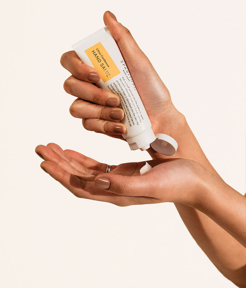 SpaRitual Vegan Body Citrus Cardamom Hand Salve Model
