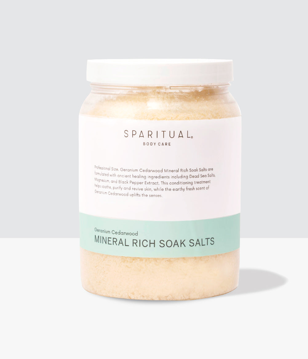 Slow Beauty® Vegan Mineral Rich Soak Salts - 1814g