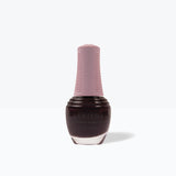 SpaRitual Nourishing Lacquer Nail Polish - Balanced Energy - Blackberry Creme Bottle