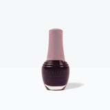 SpaRitual Nourishing Lacquer Nail Polish - Delve Deeper - Dark Purple Creme Bottle