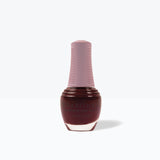 SpaRitual Nourishing Lacquer Nail Polish - Good Fortune - Dark Red Crème Bottle