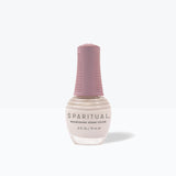 SpaRitual Nourishing Lacquer Nail Polish - Higher Consciousness - White Creme Bottle