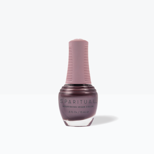 Sparitual Vegan Nourishing Lacquer Nail Polish - Stir Your Soul - Purple Creme - 15ML