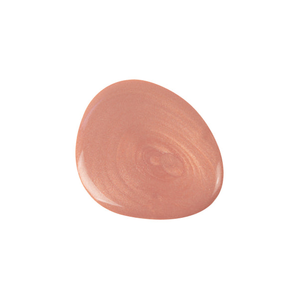 SpaRitual Nourishing Lacquer Nail Polish - Vitality - Pink Copper Shimmer Puddle