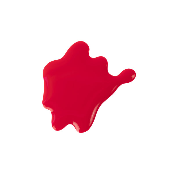 SpaRitual Nourishing Lacquer Nail Polish - Wellness Warrior - Red Creme Puddle